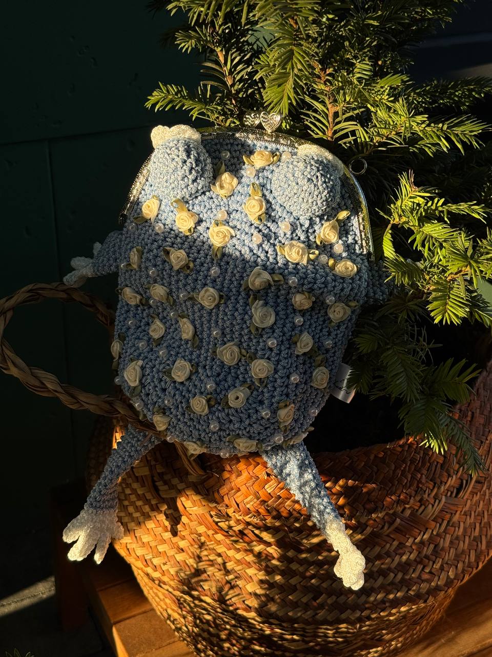 Rose Frog Bag