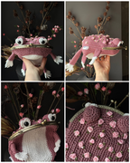 Rose Frog Bag