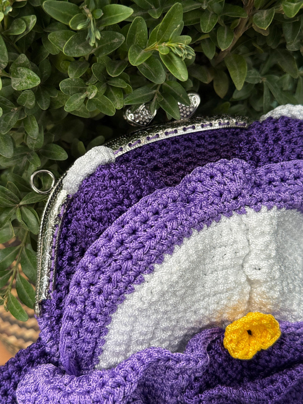 Enchanted Frog Purse – Fairycore Crossbody Bag | Crochet Gift