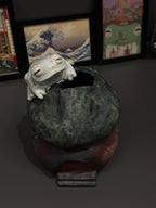 Aromatherapy Lamp – Handmade Ceramic Frog House