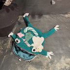 Frog Purse – Handmade Crochet Crossbody Bag, Unique Cute Accessory