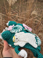 Frog Purse – Handmade Crochet Crossbody Bag, Unique Cute Accessory