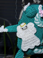 Frog Purse – Handmade Crochet Crossbody Bag, Unique Cute Accessory