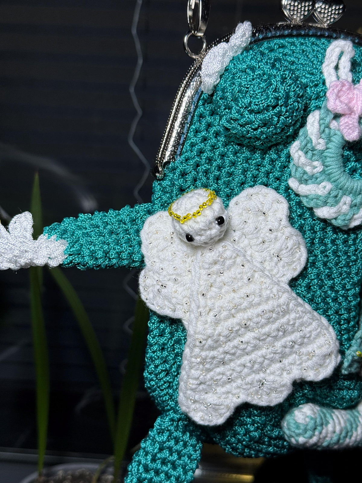 Frog Purse – Handmade Crochet Crossbody Bag, Unique Cute Accessory