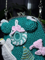 Frog Purse – Handmade Crochet Crossbody Bag, Unique Cute Accessory