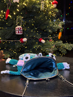 Frog Purse – Handmade Crochet Crossbody Bag, Unique Cute Accessory
