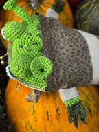 Crochet Frog Bag with Swamp Vibes – Handmade Frog Purse