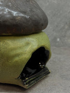 Aromatherapy Lamp – Handmade Ceramic Frog House