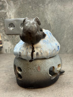 Aromatherapy Lamp – Handmade Ceramic Frog House