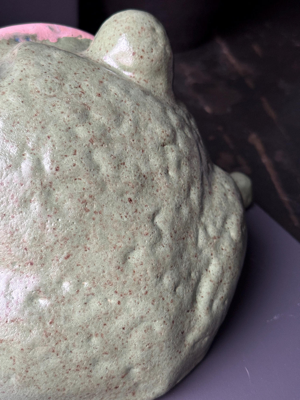 Ceramic Frog Sculpture Bowl, Frog Decor, Handmade Pottery Frog, Frog Lover Gift, Whimsical Home Decor
