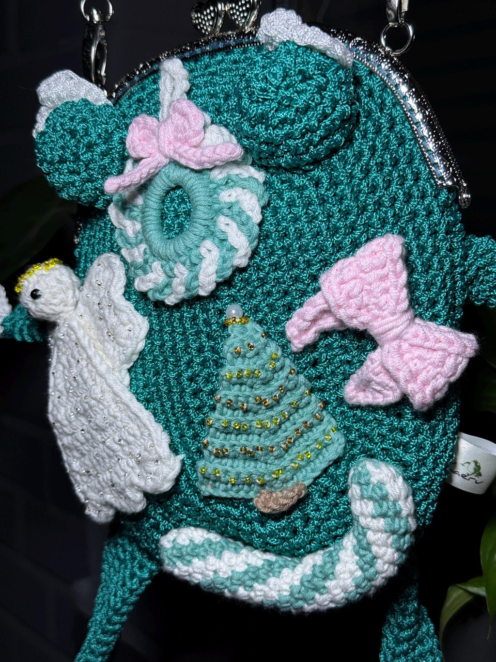 Frog Purse – Handmade Crochet Crossbody Bag, Unique Cute Accessory
