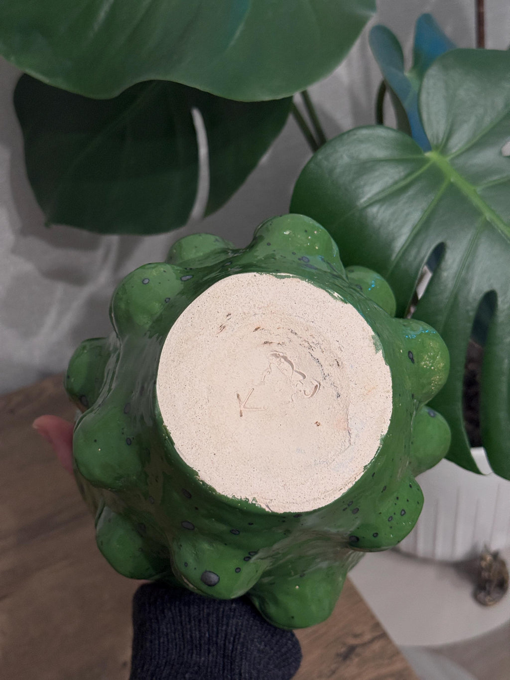 Ceramic Frog Vase – Handmade Frog Pottery, Fantasy Home Decor, Unique Frog Gift