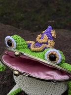 Frog Witch Purse – Handmade Shoulder & Crossbody Purse