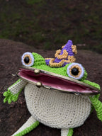 Frog Witch Purse – Handmade Shoulder & Crossbody Purse