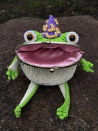 Frog Witch Purse – Handmade Shoulder & Crossbody Purse