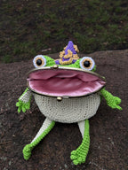 Frog Witch Purse – Handmade Shoulder & Crossbody Purse