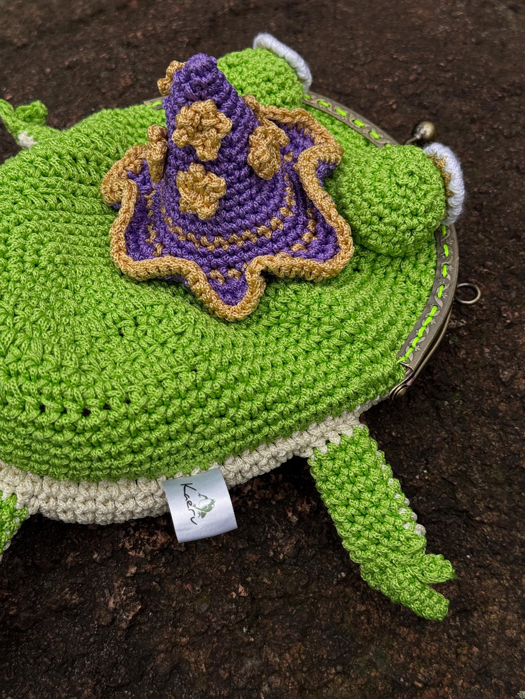 Frog Witch Purse – Handmade Shoulder & Crossbody Purse