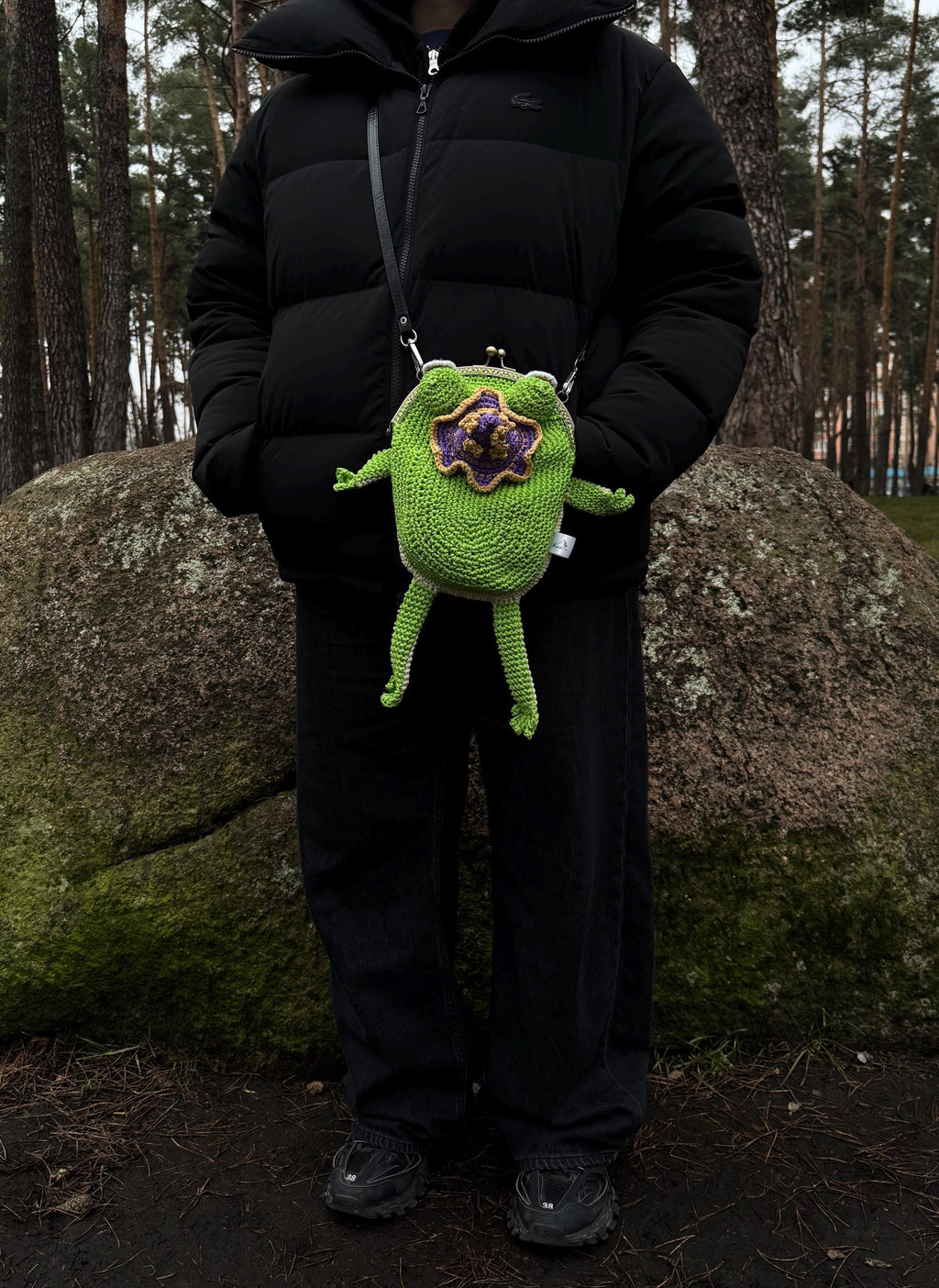 Frog Witch Purse – Handmade Shoulder & Crossbody Purse