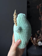 Crochet Frog Plush – Handmade Frog Toy, Soft Amigurumi Frog, Cute Frog Doll, Cozy Frog Decor