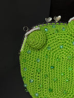 Tree Frog Crochet Bag – Handmade Shoulder & Crossbody Bag