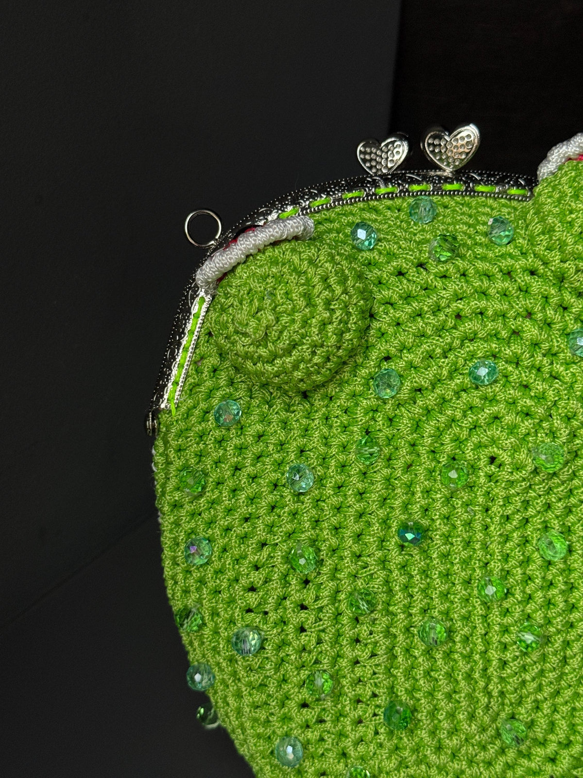 Tree Frog Crochet Bag – Handmade Shoulder & Crossbody Bag