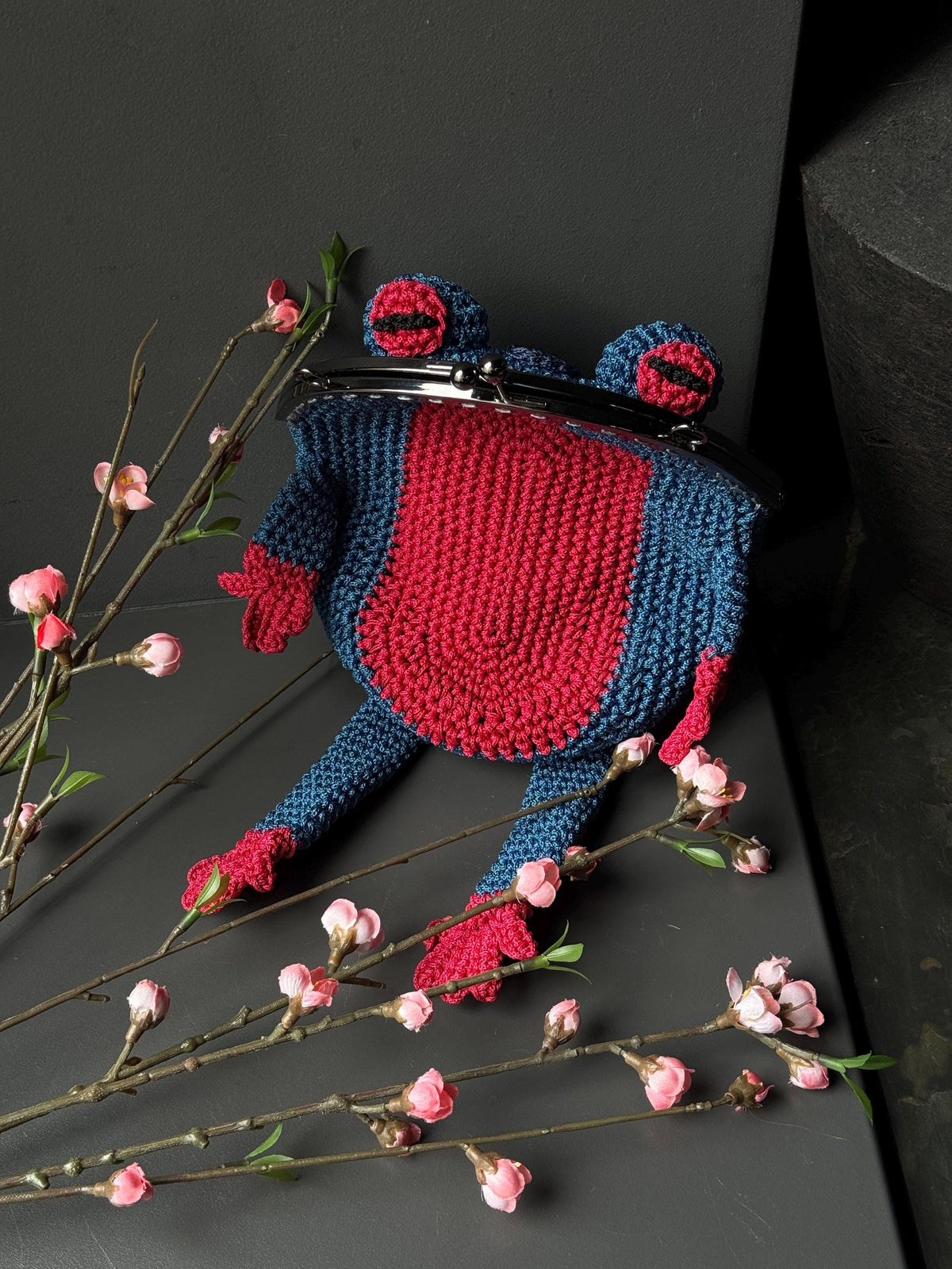 Poison Dart Frog Purse – Frogcore Bag | Handmade Gift