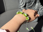 Beaded Frog Jewelry Set – Green Frog Necklace, Bracelet & Earrings