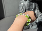Beaded Frog Jewelry Set – Green Frog Necklace, Bracelet & Earrings