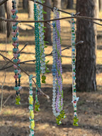 Forest Frog Stone Necklaces – Handmade Natural Stone Jewelry with Frog Pendants