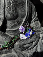 Floral Frog Necklace – Handmade Beaded Frog Necklace