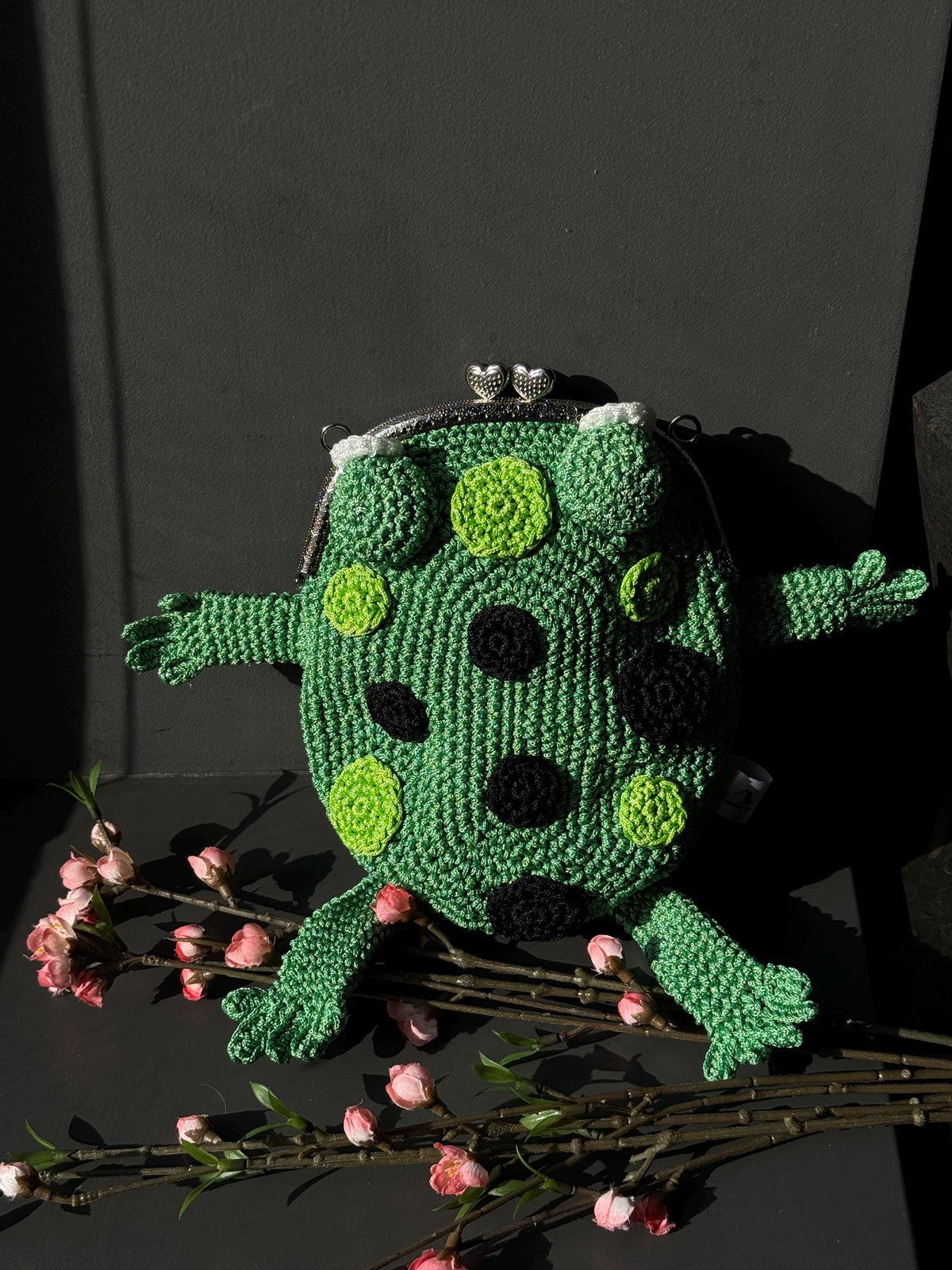 Poison Dart Frog Purse – Frogcore Bag | Handmade Gift
