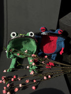 Poison Dart Frog Purse – Frogcore Bag | Handmade Gift