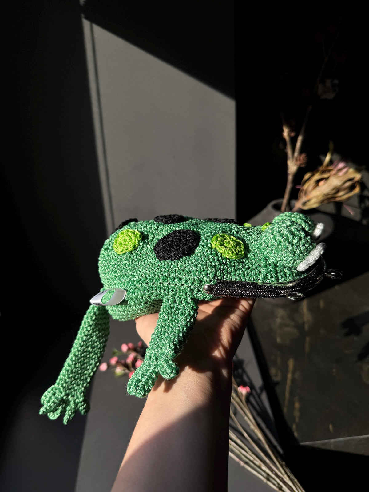 Poison Dart Frog Purse – Frogcore Bag | Handmade Gift