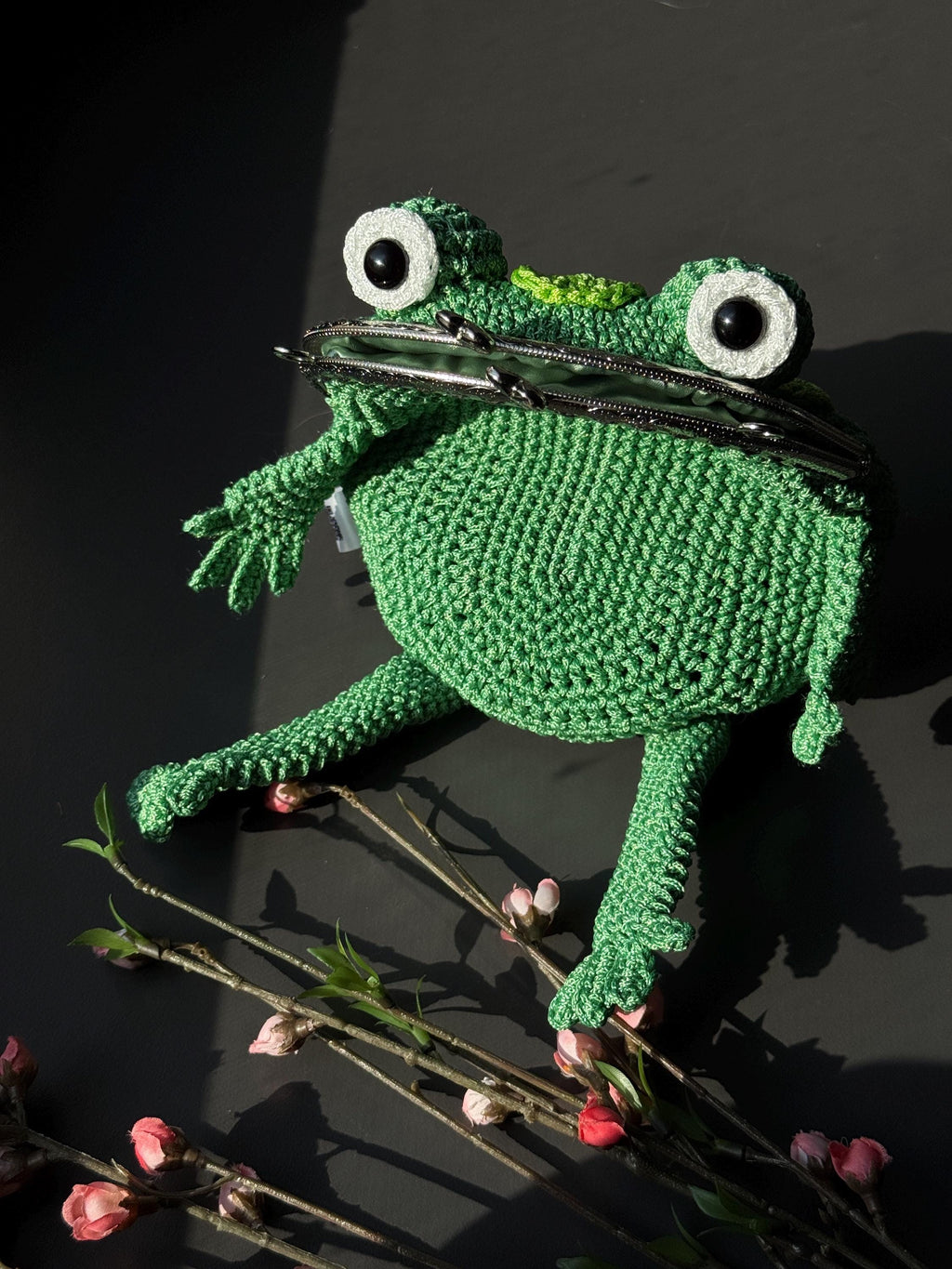 Poison Dart Frog Purse – Frogcore Bag | Handmade Gift