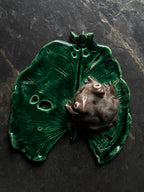 Ceramic Frog Incense Holder, Handmade Frog Decor, Palo Santo Holder, Frog Sculpture, Cottagecore Gift for Frog Lovers