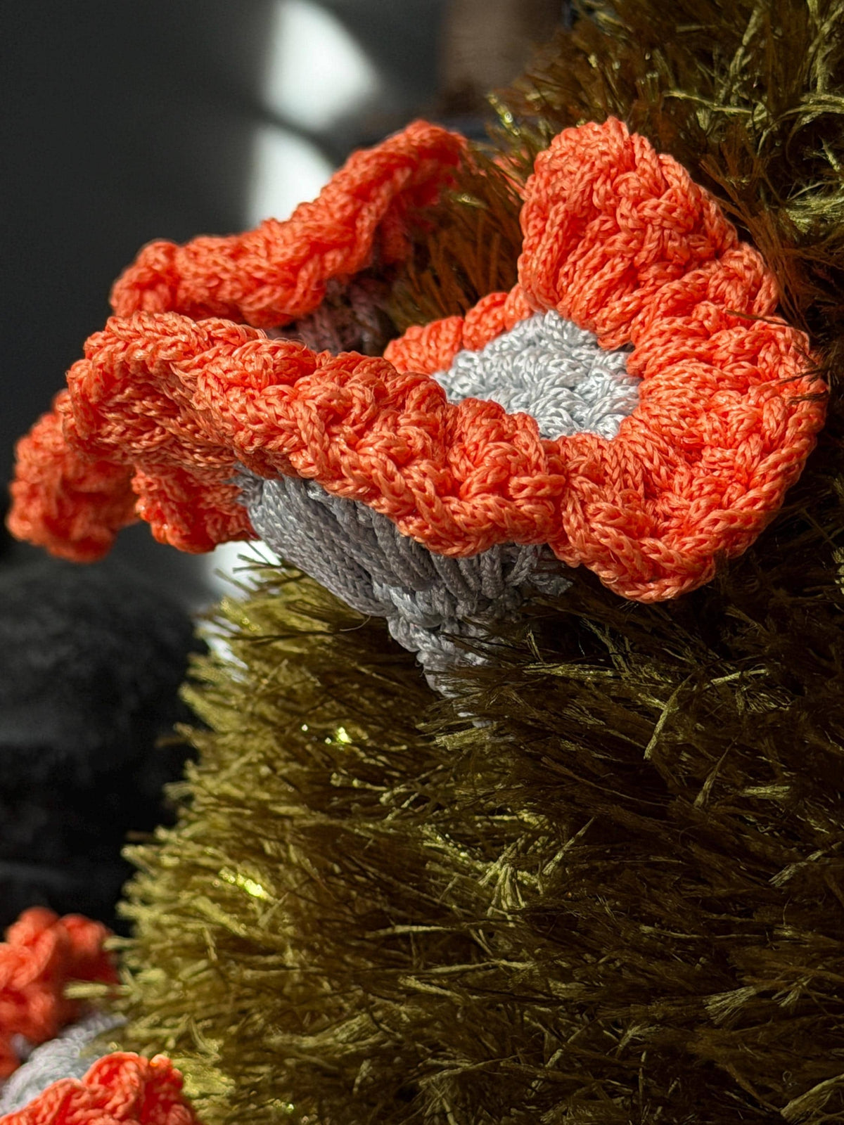 Chanterelle Mushroom Frog Bag, Crochet Frog Crossbody Bag, Mossy Forest Purse, Goblincore Cottagecore Handmade Bag